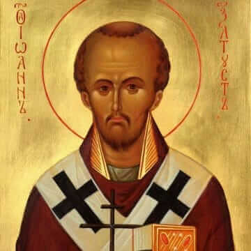 Святитель Иоанн Златоуст, архиепископ Константинопольский