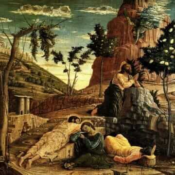 Prayer in the Garden. Andrea Mantegna